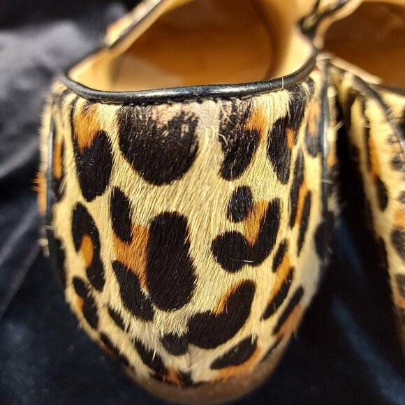 Clarks Cushion plus animal print shoes size 7.5 small heel - Picture 12 of 12